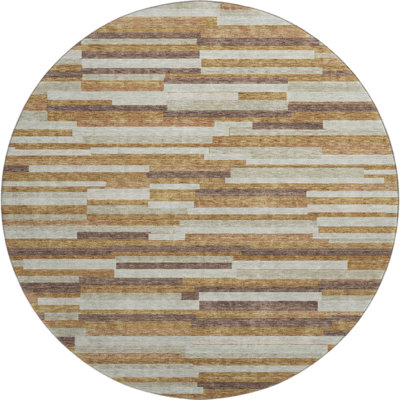 Premium Machine Washable Prisco Paprika Rug