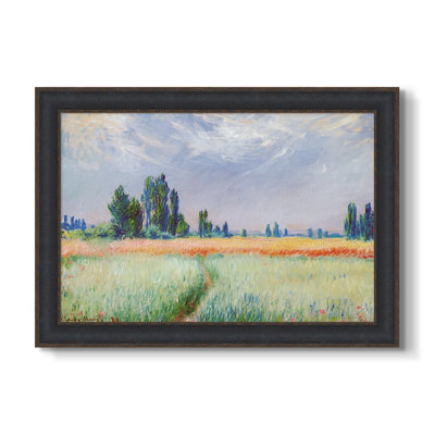 Le Champ de Blé, 1881 - Claude Monet - Toile encadrée sur mesure