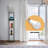 67" Column Floor Lamp with Shelves, Solid Wood, USB Ports, Storage Drawer and Bulb Included-1946272899