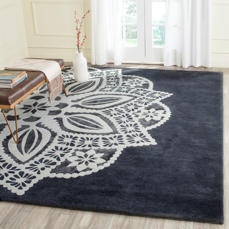 Tapis en laine touffeté à la main Bullard Alr-Allure, Rectangle 5 pi x 8 pi