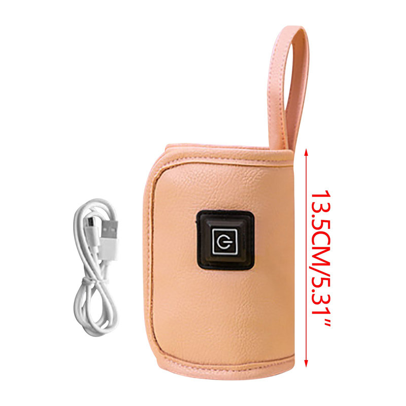 Bouteille d'eau 2026 nouveau chauffe-bouteille rapide pour le voyage Chauffe-bouteille de voiture portable pour le voyage Chauffe-bouteille avec câbles USB Douce chaleur Maintient Temperatu