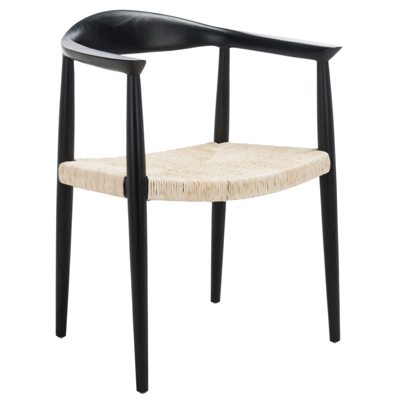 Fauteuil de 30,7 po de large Arlo, Noir
