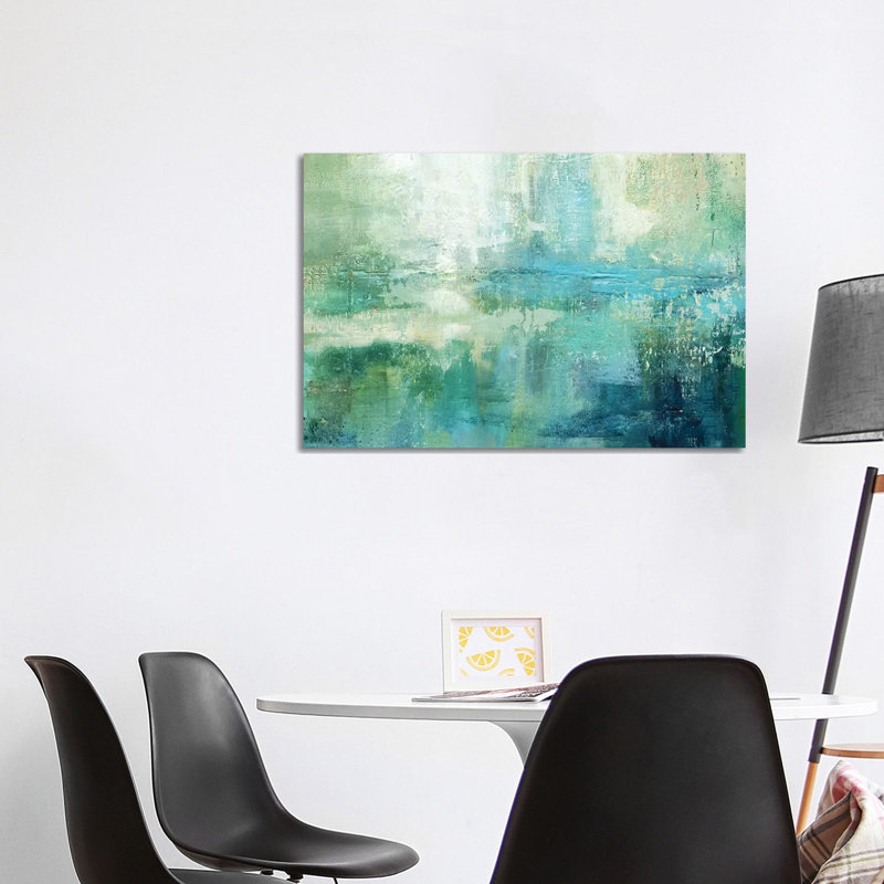 «Lily Lake» par Carol Robinson - impression sur toile tendue, H 8 po x l 12 po x P 0,75 po