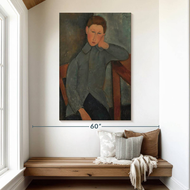 Leisha The Boy, 51" H x 34" W