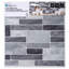 Carreau de mosaïque en pvc à écorce en pvc 10 po x 10 po-50103481