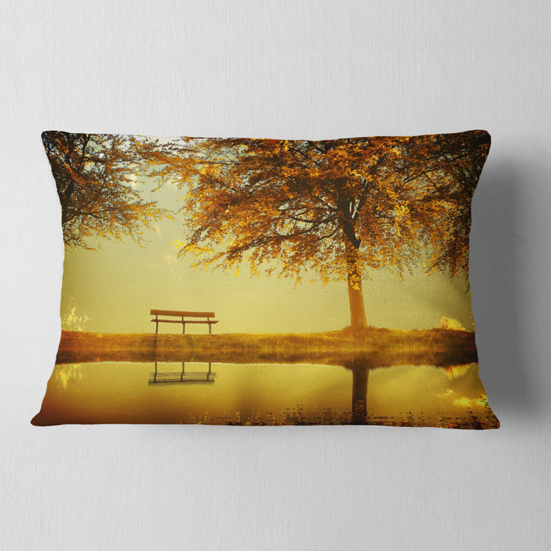 Coussin Landscape, Rectangulaire, 12 po x 20 po