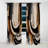 Gold Touch Art Deco IV - Abstract Curtain - Blackout Abstract Curtain - 1 Panels-107536892