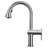 Whitehaus Collection Stainless Steel Single Lever Kitchen Faucet with Pull-down Spray Head-66436975
