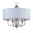 Bhushan 5 - Light Dimmable Drum Chandelier-457437110