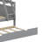 Twin Over Full Bunk Bed With Twin Size Trundle, Wooden Bunk Bed With Ladder And Safety Guardrail-493054857