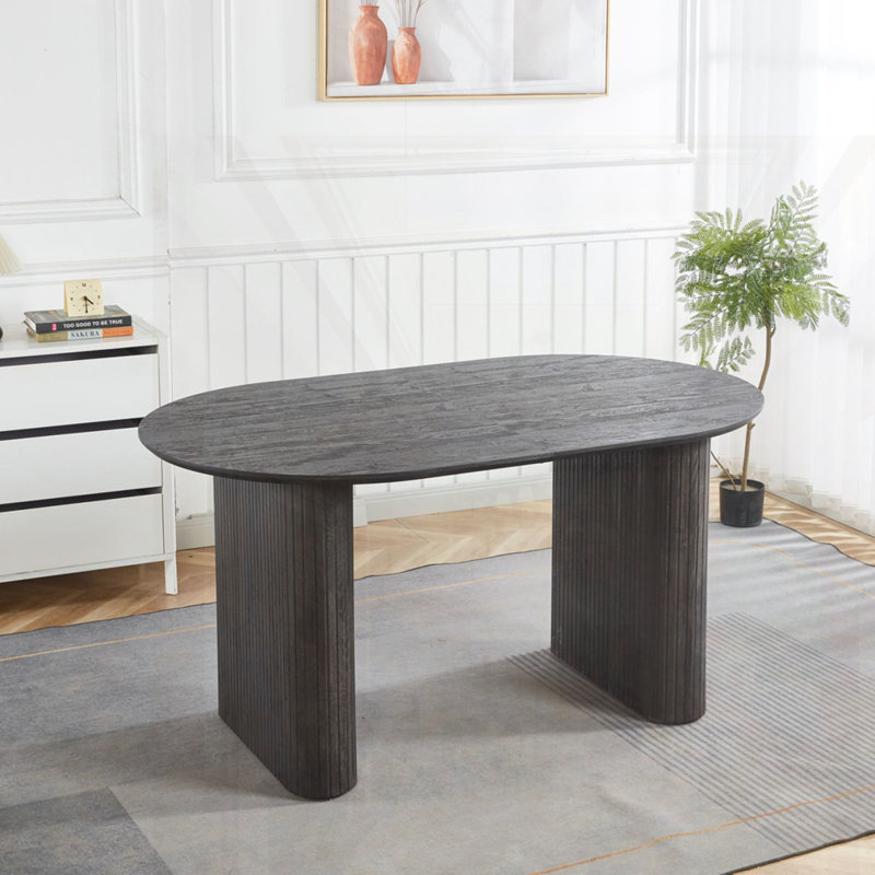 Extensible Dining table, Black