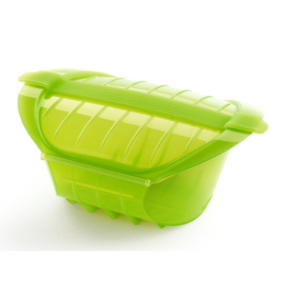 Brilliant Silicone Steamer Basket with 10.2'' Diameter