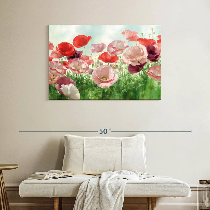 Harnek Poppies Plaisir, H 26 po x l 39 po
