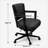Prohibition Swivel Game Chair-black By RAM Game Room-2013602059