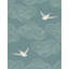 Daydream Wallpaper | Green / Peel and stick / P&S Roll - 27" x 18'-973488596