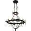 Rustic Lodge 12 - Light Chandelier