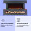 Klarstein 121cm W Electric Fireplace-69312602