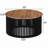 Acacia Solid Wood Coffee Table-1140878714