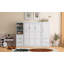 Grand lit escamotable mural avec placard, tiroirs et tablettes-1526078837