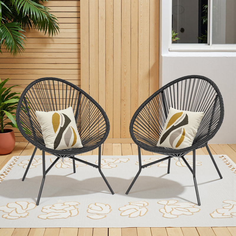 Méridienne Papasan (ensemble de 6) Clancy