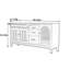 Buffet grande capacité de style rétro-826386250