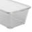 Life Storey 5.7L Shoe and Closet Storage Box Stacking Containers, Clear-96879437