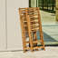 Nayoun 2 - Person Wood Patio Dining Set with Rectangular Table