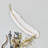CosmoLiving by Cosmopolitan White Polystone Feather Bird Home Wall Decor-19723100