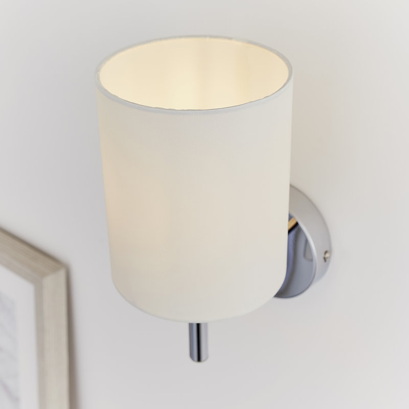 Iyanna Armed Sconce, Chrome