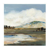 Dazzling Field I Print by Sara Brown