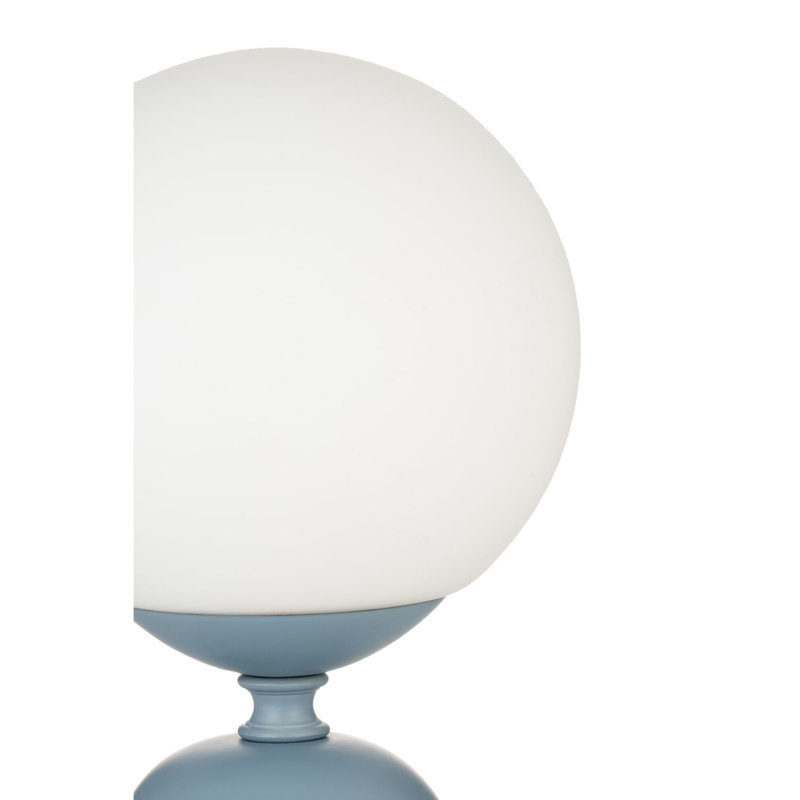 Mensie 30cm Standard Table Lamp, Blue