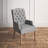 Kondo 19.75'' H Tufted Linen Upholstered Armchair-2060587502