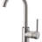 Kitchen Faucet Single Handle Stainless Steel,Commercial Single Hole Kitchen Sink Faucet,Modern One Hole Bar Sink Faucet