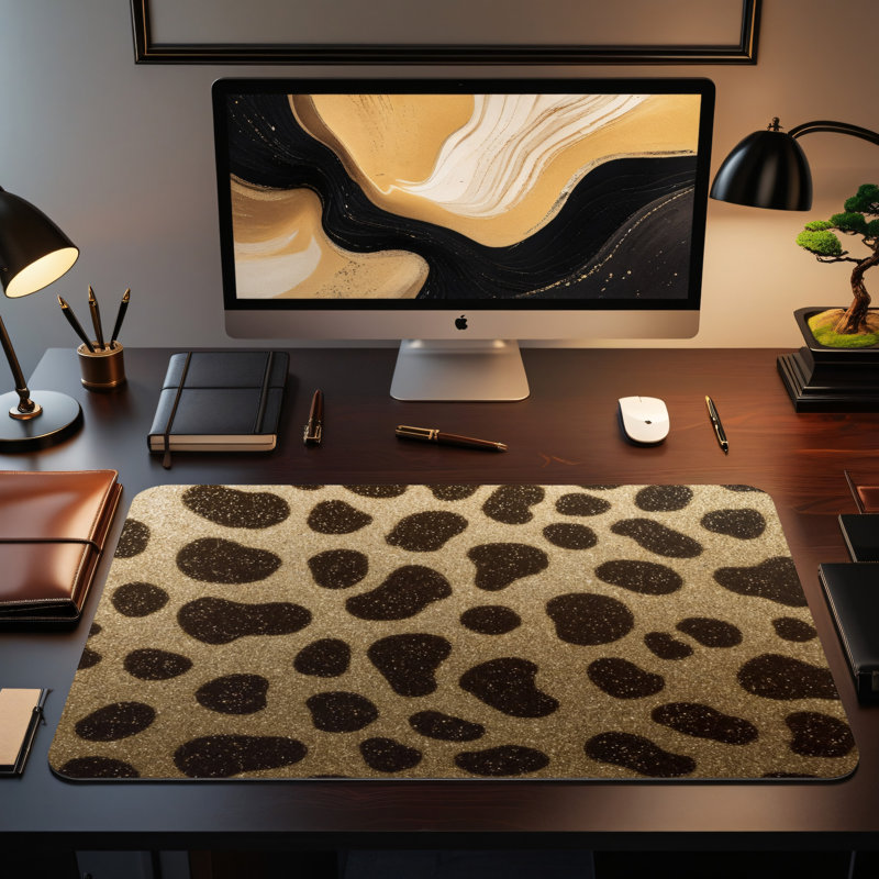 Polyester Desk Pad, 31.5x15.5