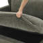 Upholstered Armchair with Footstool-1127813410