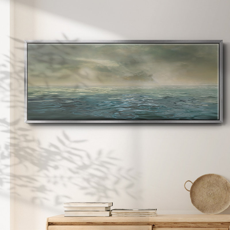 «Foggy Morning» - toile encadrée, H 20 po x l 50 po