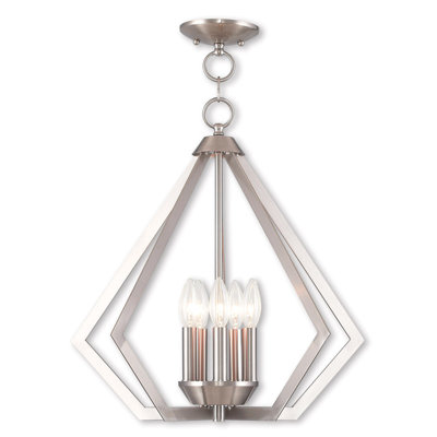 Lustre géométrique à 5 lumières Leena