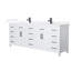 Beckett 84" Freestanding Double Bathroom Vanity with Quartz Top-582092712-582092716-582092710
