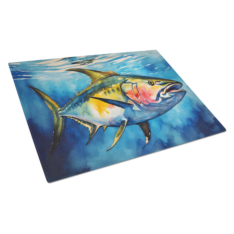 Planche à découper en verre Yellowfin