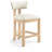 Phalan Vegan Leather Upholstered Counter Stool-413697102-413697089