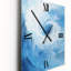 Horloge murale spirale bleue-1809949024