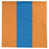 Orange / bleu / orange sélectionné