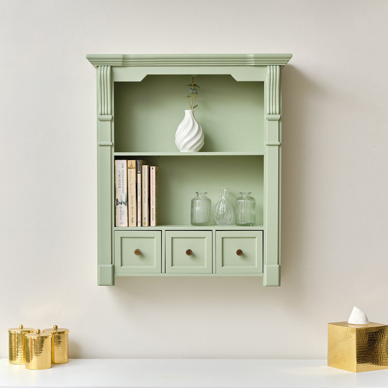 Coblenz Wood Floating Shelf