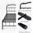 Ashwyn 14“ Metal Platform Bed Frame with Headboard and Footboard, No Box Spring Needed-2079916223