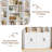 74.8'' H Storage Bookcase With 10 Open Cubes-797579568