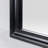 Adish Solid Wood Square Wall Mirror