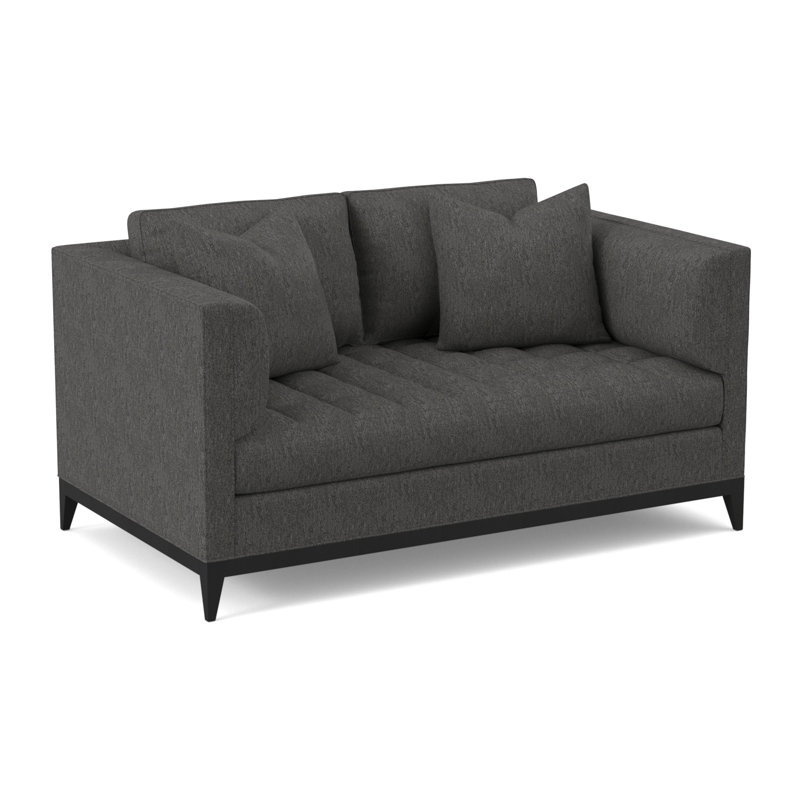 Paramount Sofa, Espresso, Elise Harbor 100% Polyester