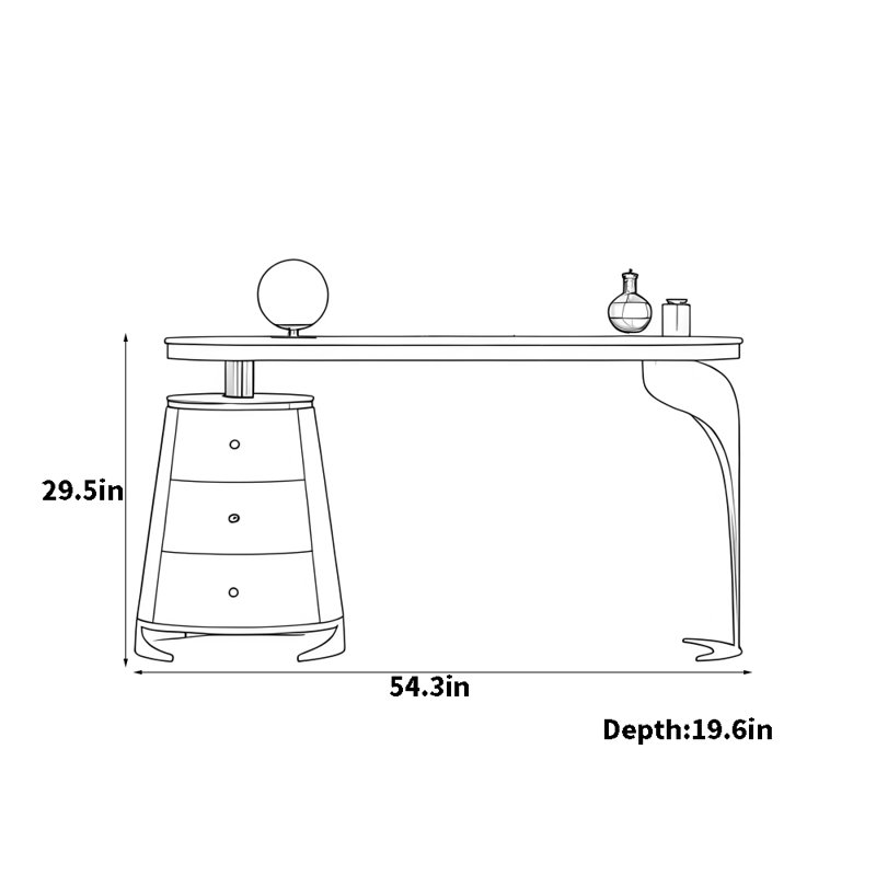 Meuble-lavabo simple en acier inoxydable
