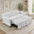 Velours blanc beige
