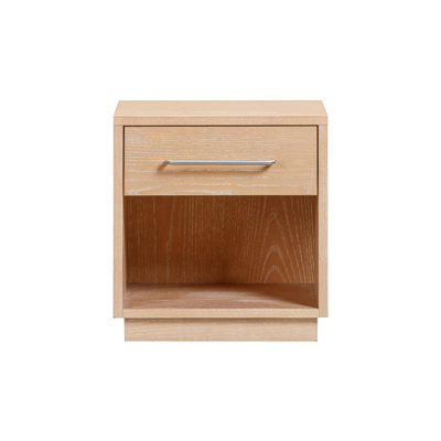 Marlow Natural Wood Nightstand by Ebern Designs